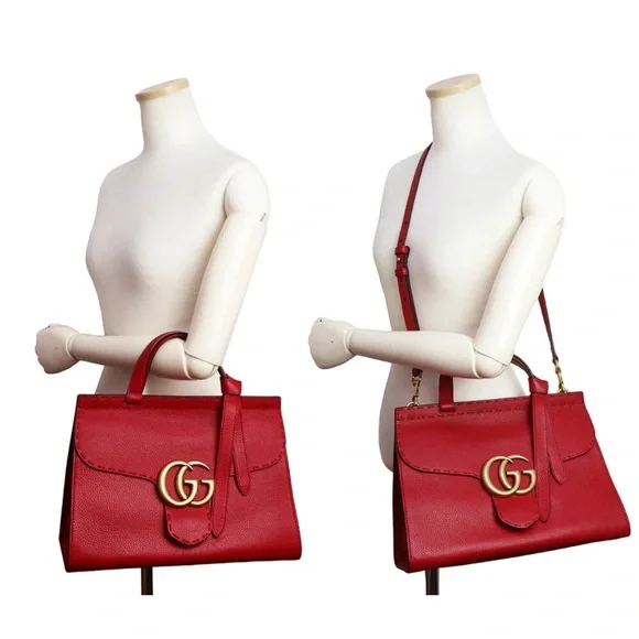 GUCCI Marmont Top Handle Bag - Picture 6 of 15